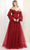 May Queen RQ7953 - 3D Floral Applique Sweetheart Neck Prom Gown Ball Gowns 6 / Huntergreen