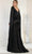 May Queen RQ7961 - Cape Sleeve Evening Dress Evening Dresses 18 / Black