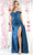 May Queen RQ7971 - Beaded Off-Shoulder Prom Dress Prom Dresses 2 / Dustyblue