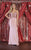 May Queen RQ7991 - Beaded V-Neck Evening Dress Evening Dresses 2 / Dustyrose