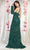 May Queen RQ7997 - Asymmetrical Embellished Gown Evening Dresses