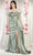 May Queen RQ8002 - Off-Shoulder Feather Detail Evening Dress Prom Dresses 4 / Sage