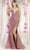 May Queen RQ8005 - Metallic Mermaid Prom Gown Prom Dresses 2 / Mauve