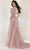 May Queen RQ8022 - One Shoulder Overskirt Prom Gown Prom Dresses