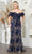 May Queen RQ8037 - Dazzling Floral Applique Prom Gown Prom Dresses 14 / Rose Gold