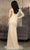 May Queen RQ8038 - One Sleeved High Slit Prom Gown Prom Dresses