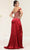 May Queen RQ8055 - Sweetheart High Slit Prom Gown Evening Dresses