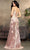 May Queen RQ8058 - Applique Metallic Prom Dress Special Occasion Dress
