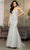 May Queen RQ8059 - Criss-Cross Back Mermaid Prom Gown Prom Dresses 4 / Silver