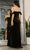 May Queen RQ8069 - Off Shoulder Velvet Prom Dress Prom Dresses