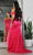 May Queen RQ8072 - Illusion Top Deep Sweetheart Prom Gown Evening Dresses