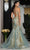 May Queen RQ8079 - V-Neck Sexy Strappy Back Prom Gown Evening Dresses
