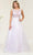 May Queen RQ8081 - Illusion Bodice Scoop Prom Gown Evening Dresses 4 / Lilac