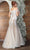 May Queen RQ8086 - Off Shoulder Lace Appliqued Evening Gown Wedding Dresses