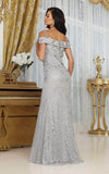 May Queen RQ8088 - Applique Off Shoulder Prom Dress Special Occasion Dress7