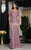 May Queen RQ8092 - Sequin Embellished Illusion Neck Evening Dress Mother of the Bride Dresses 12 / Sage