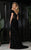 May Queen RQ8095 - High Slit Sequin Prom Dress Special Occasion Dress