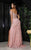 May Queen RQ8095 - High Slit Sequin Prom Dress Special Occasion Dress