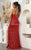 May Queen RQ8106 - Cut Glass Prom Dress with Slit Special Occasion Dress