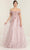 May Queen RQ8109 - Floral Appliqued Sweetheart Prom Gown Prom Dresses 6 / Mauve