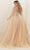 May Queen RQ8133 - Cape High Neck Evening Dress Special Occasion Dress