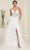 May Queen RQ8142 - Beaded Corset Prom Dress Special Occasion Dress 4 / White