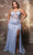 May Queen RQ8150 - Sparkling Rhinestone Sleeveless Prom Gown Prom Dresses 4 / Dusty Blue