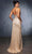 May Queen RQ8151 - Rhinestone Sheer Corset Prom Gown Prom Dresses