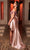 May Queen RQ8173 - High Slit Sequin Evening Dress Prom Dresses