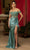 May Queen RQ8173 - High Slit Sequin Evening Dress Prom Dresses