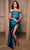 May Queen RQ8173 - High Slit Sequin Evening Dress Prom Dresses