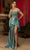 May Queen RQ8173 - High Slit Sequin Evening Dress Prom Dresses