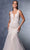 May Queen RQ8181 - Plunging Neck Sleeveless Bridal Gown Wedding Dresses