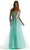 MGNY By Mori Lee 47083 - Scoop Neck Applique Prom Dress Prom Dresses 00 / Icy Mint