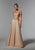 MGNY By Mori Lee - 71824 Embellished Bateau Chiffon A-line Dress Mother of the Bride Dresses