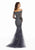 MGNY By Mori Lee 72015 - Metallic Lace Trumpet Dress Evening Dresses