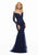 MGNY By Mori Lee 72015 - Metallic Lace Trumpet Dress Evening Dresses