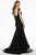 MGNY By Mori Lee 72103 - Beaded V-Neck Trumpet Dress Evening Dresses