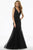 MGNY By Mori Lee 72103 - Beaded V-Neck Trumpet Dress Evening Dresses