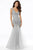 MGNY By Mori Lee 72103 - Beaded V-Neck Trumpet Dress Evening Dresses