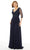 MGNY By Mori Lee 72208 - Surplice V Neck Gown Evening Dresses