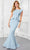 MGNY By Mori Lee 72307 - Ruffled Peplum Bateau Evening Gown Mother of the Bride Dresses