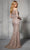 MGNY By Mori Lee - 72415SC Embellished Off-shoulder Sheer Lace Dress CCSALE