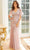 MGNY By Mori Lee 72710SC - Beaded Short Sleeve Evening Dress Evening Dresses 16 / Dusty Rose