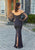 MGNY By Mori Lee 72721SC - Sheer Bishop Sleeve Evening Dress Evening Dresses