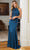 MGNY By Mori Lee 72828SC- Sleeveless Halter Evening Gown Evening Dresses 10 / Eggplant