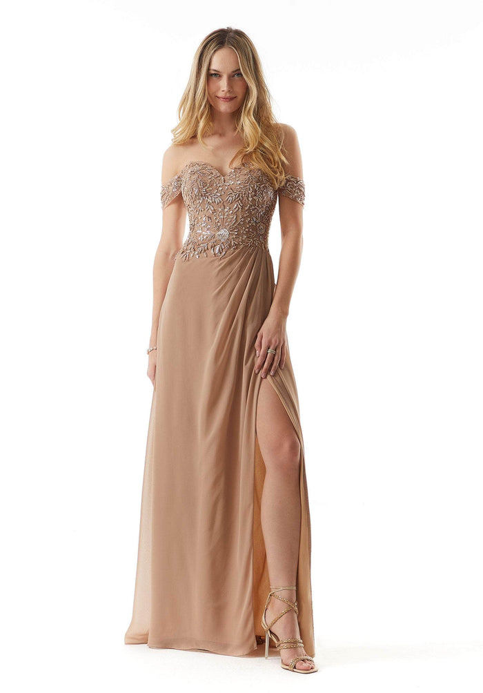 MGNY By Mori Lee 73023 - Embellished Bodice Evening Dress Special Occasion Dress