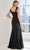 MGNY By Mori Lee 73118 - Asymmetrical Draped Evening Dress Special Occasion Dress