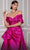 MNM Couture 2747A - Off Shoulder Overskirt Evening Gown Formal Dresses