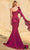 MNM COUTURE 2771 - Pleated One Shoulder Peplum Dress Evening Dresses